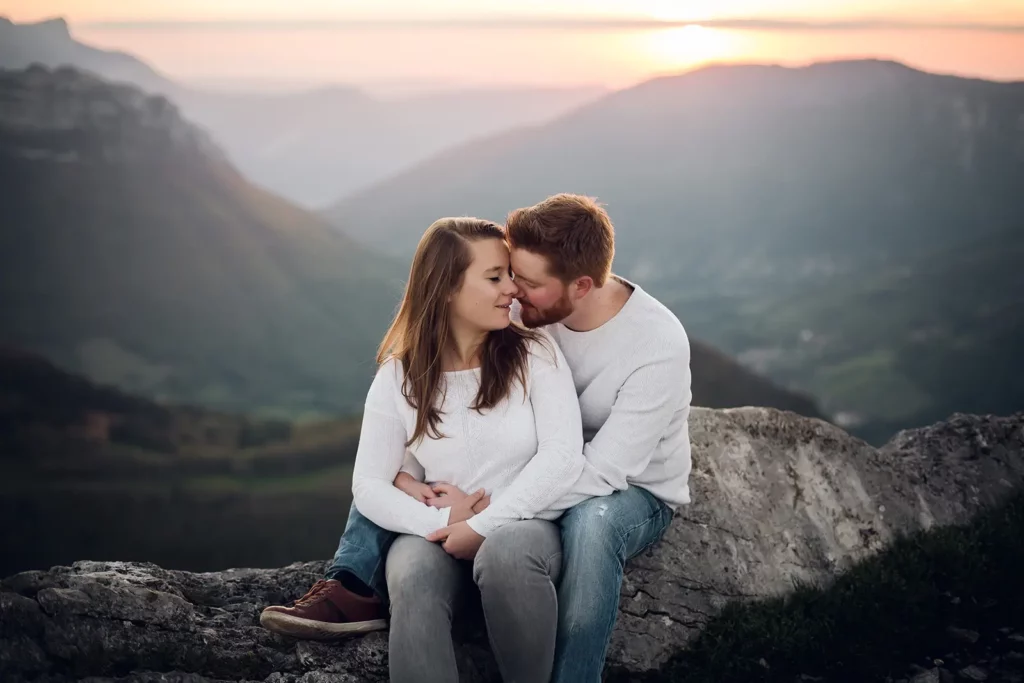 seance photo couple lyon montagne