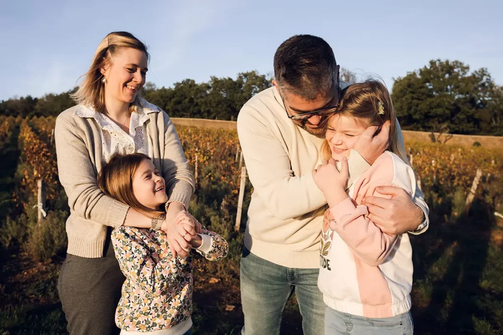 séance photo famille extérieur lyon