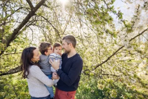 séance photo famille extérieur Lyon